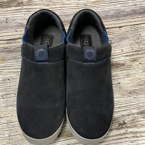UGG Suede Loafers blue slip on - Picture 1 of 8